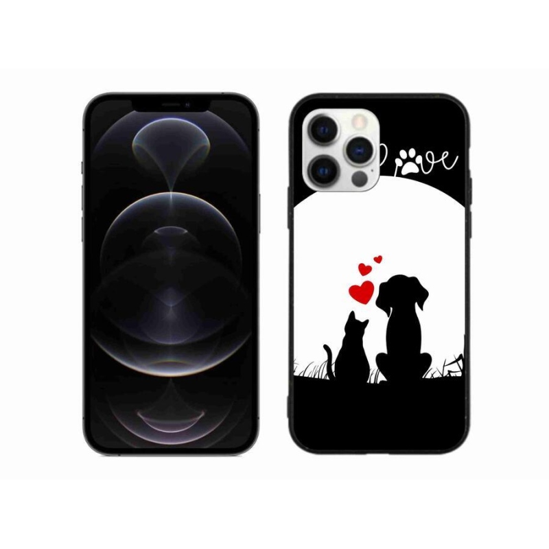 Gél tok mmCase iPhone 12 Pro Max készülékhez - állatszerelem