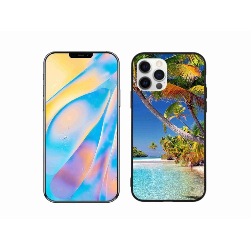 Gél tok mmCase iPhone 12 Pro készülékhez - tengerparti tengerpart