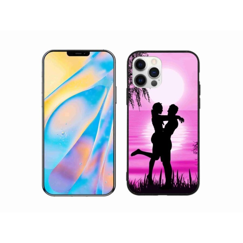 Gél tok mmCase iPhone 12 készülékhez - naplemente