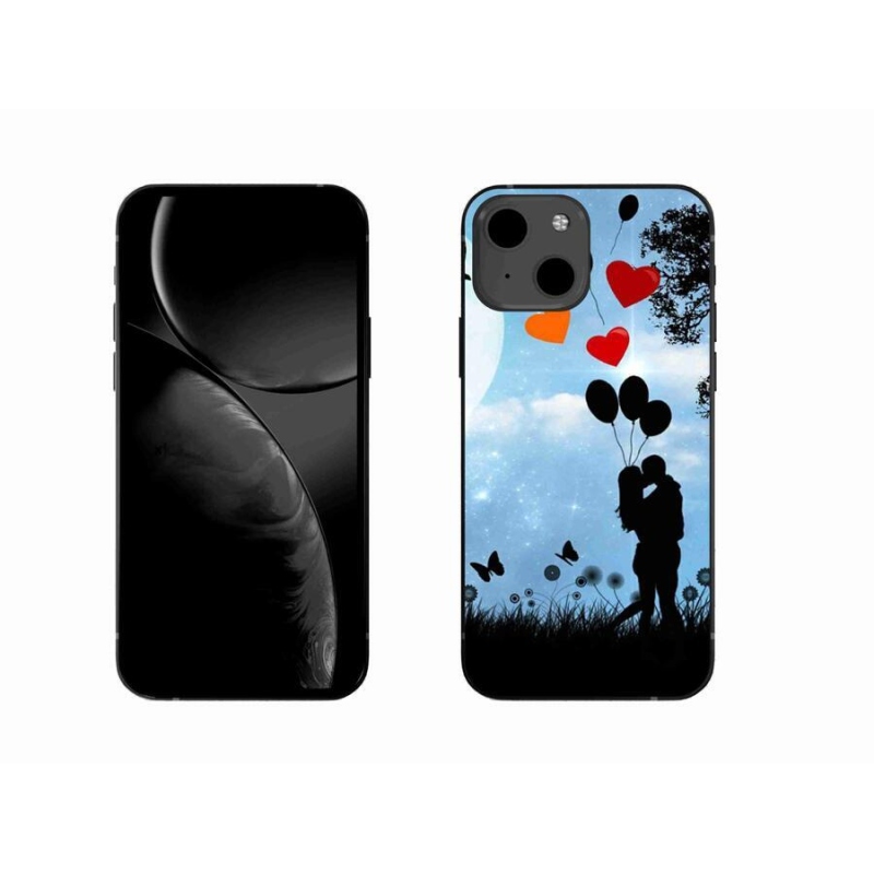 Gél tok mmCase iPhone 13 6.1 készülékhez - szerelmes pár