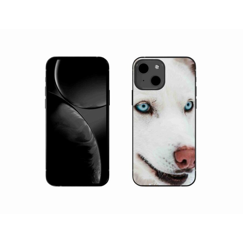 Gél tok mmCase az iPhone 13 mini 5.4 készülékhez - kutya nézet