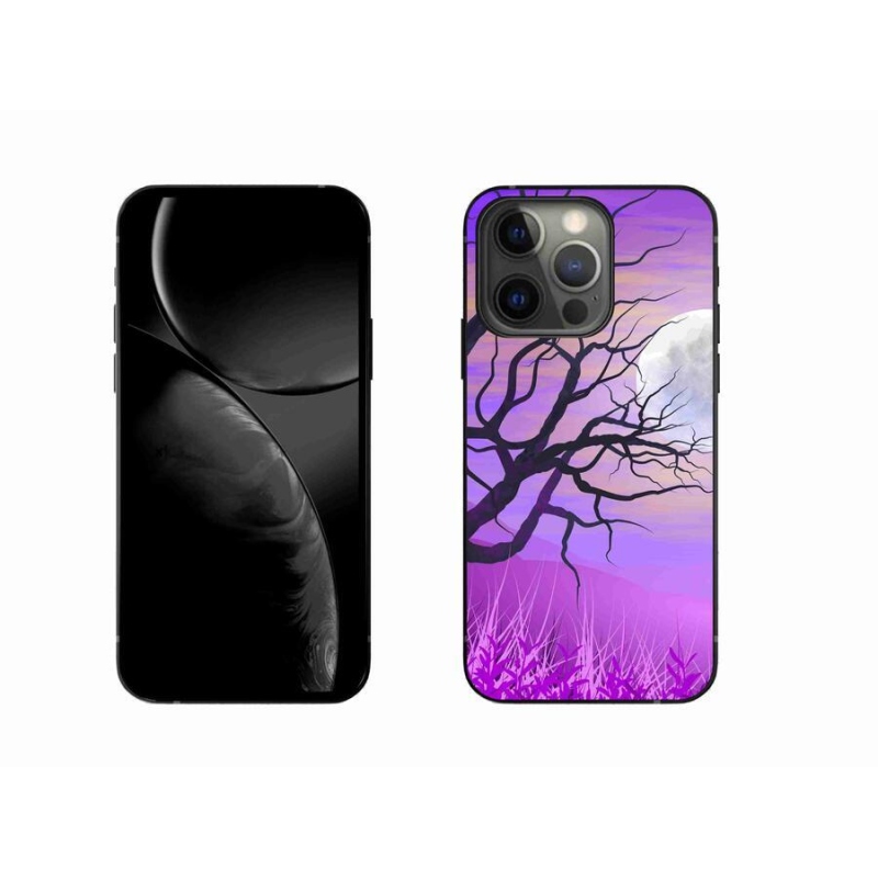 Gél tok mmCase iPhone 13 Pro 6.1 készülékhez - rajzfilmes kidőlt fa