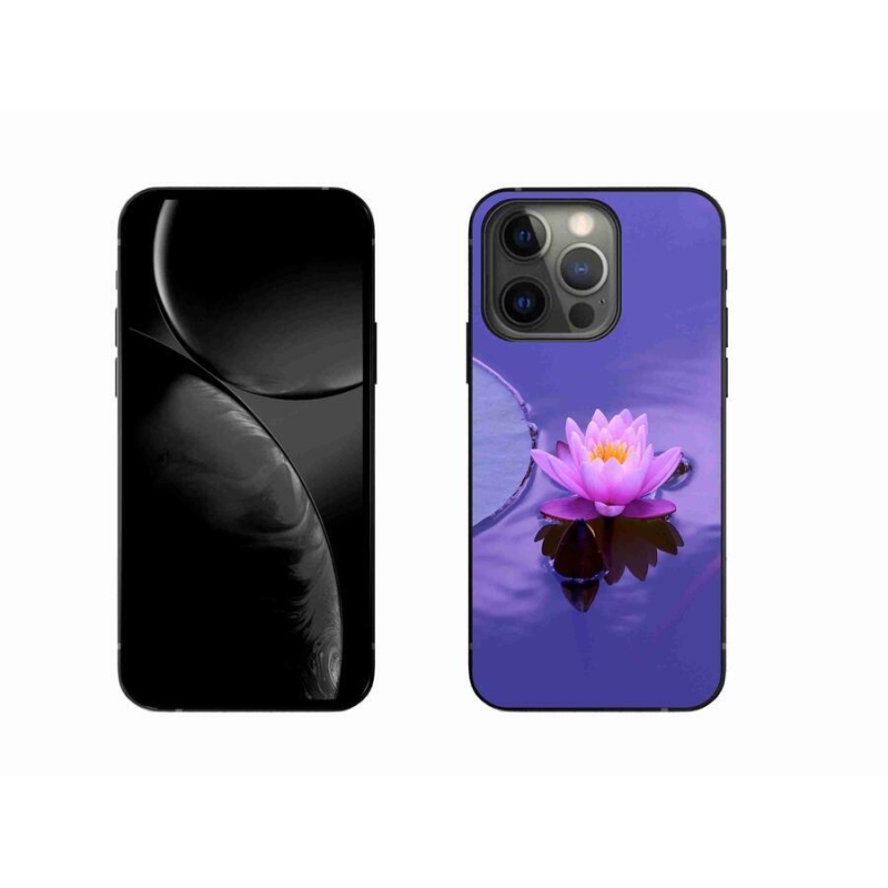 Gél tok mmCase iPhone 13 Pro 6.1 készülékhez - virág a vízen