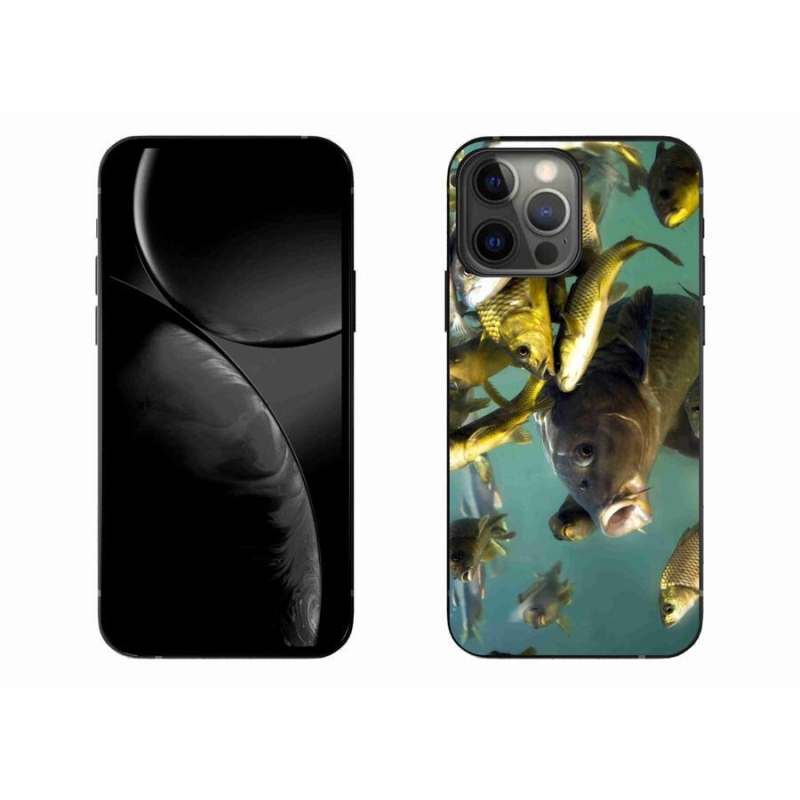 Gél tok mmCase iPhone 13 Pro Max 6.7 készülékhez - halak iskolája
