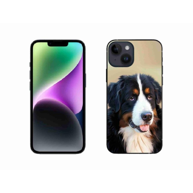 Gél tok mmCase iPhone 14 készülékhez - Berni hegyi kutya