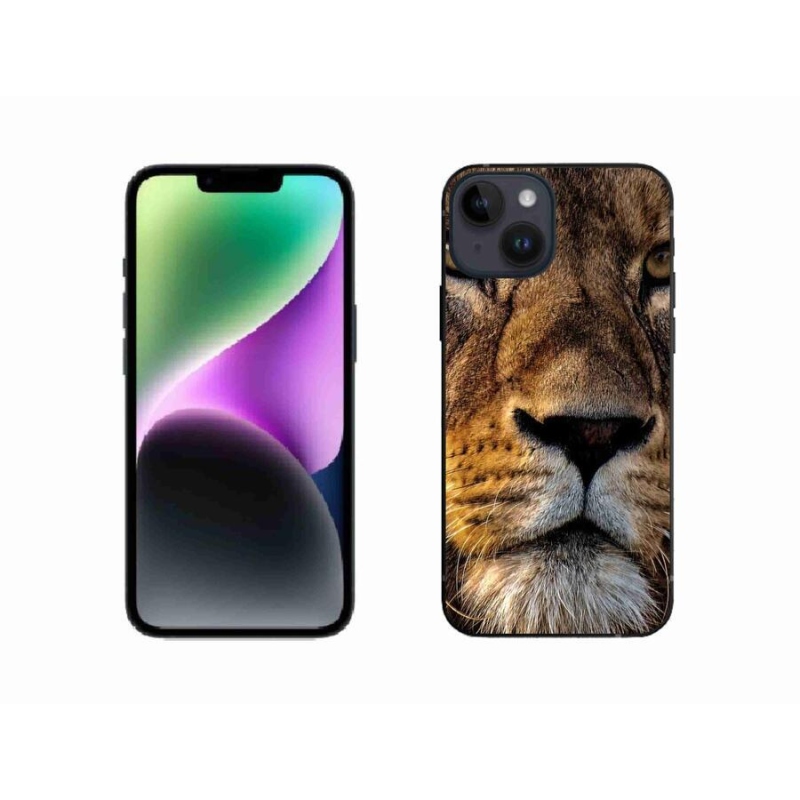 Gél tok mmCase iPhone 14 készülékhez - oroszlán