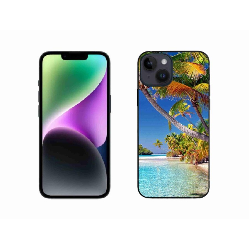 Gél tok mmCase iPhone 14 készülékhez - tengerpart