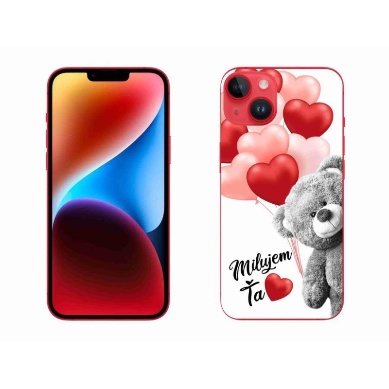 Gél tok mmCase iPhone 14 Plus készülékhez - I love you