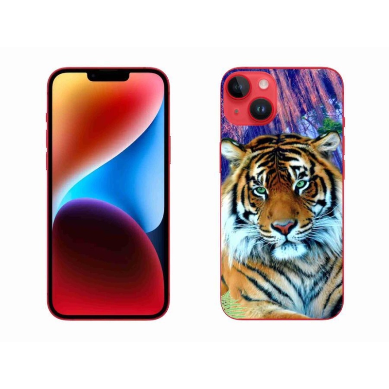 Gél tok mmCase iPhone 14 Plus készülékhez - tigris