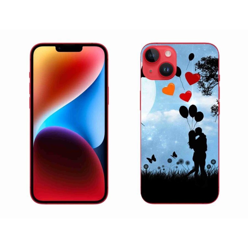 Gél tok mmCase iPhone 14 Plus készülékhez - szerelmespár