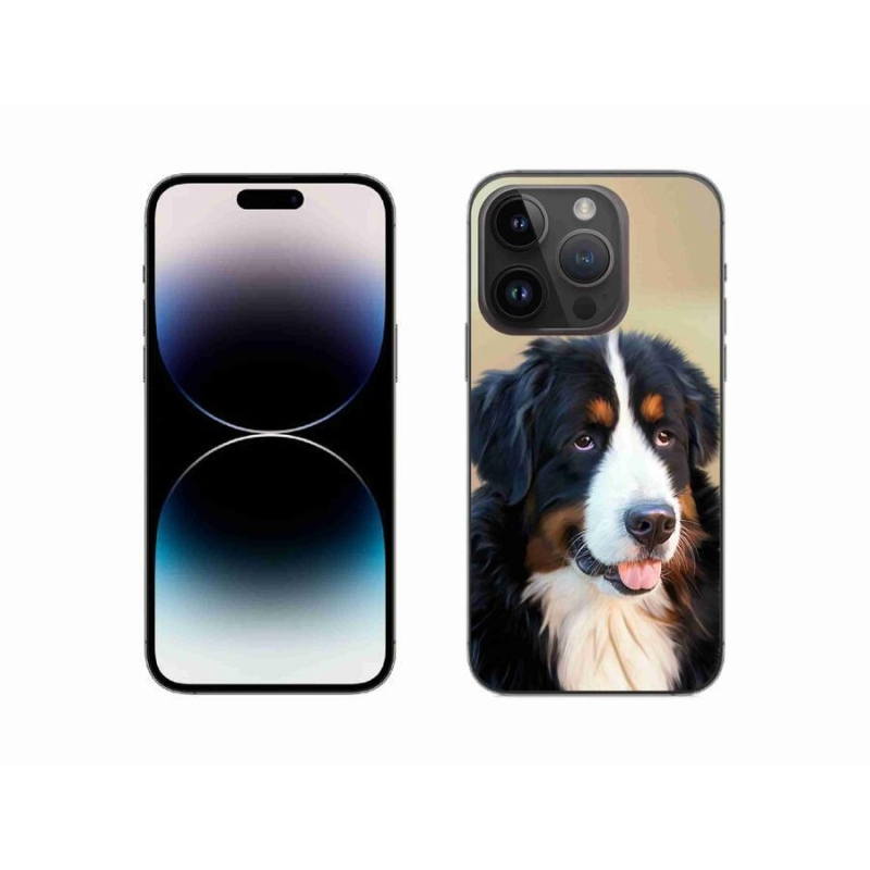 Gél tok mmCase iPhone 14 Pro 6.1 készülékhez - Berni hegyi kutya
