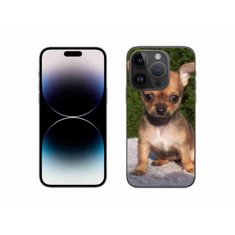 Gél tok mmCase iPhone 14 Pro 6.1 készülékhez - chihuahua 3