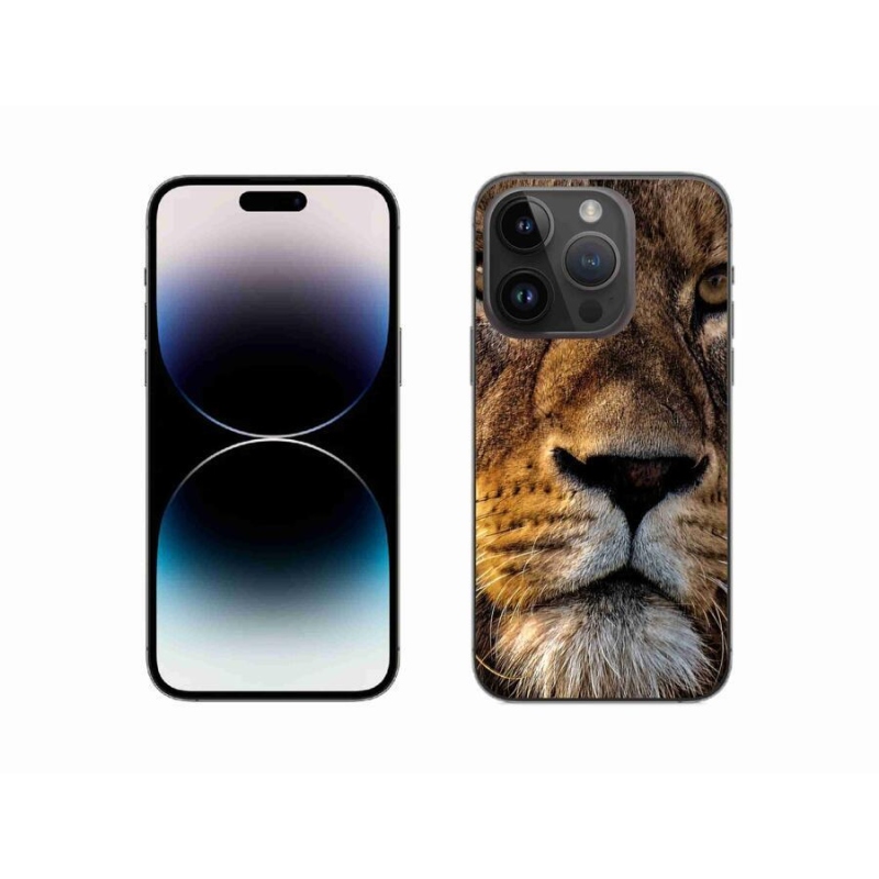 Zselés tok mmCase iPhone 14 Pro 6.1 - oroszlánhoz