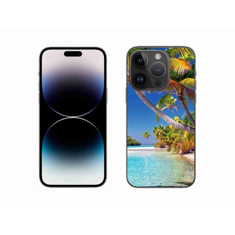 Gél tok mmCase iPhone 14 Pro 6.1 készülékhez - tengerparti tengerpart
