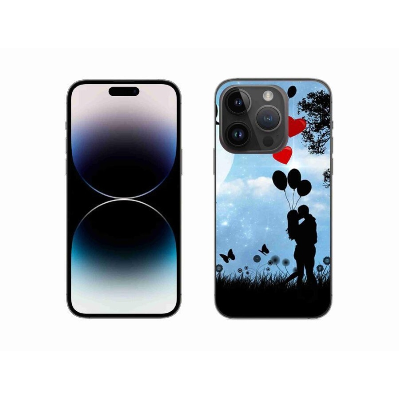 Gél tok mmCase iPhone 14 Pro 6.1 készülékhez - szerelmespár