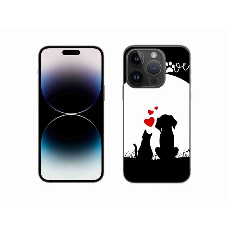 Gél tok mmCase iPhone 14 Pro 6.1 készülékhez - állatszerelem