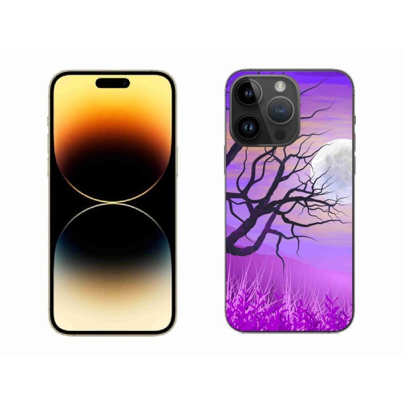 Gél tok mmCase iPhone 14 Pro Max 6.7 készülékhez - rajzfilmes kidőlt fa