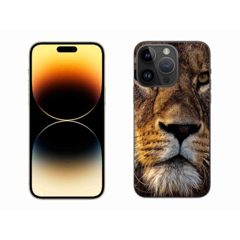 Gél tok mmCase iPhone 14 Pro Max 6.7 - oroszlánhoz 14 Pro Max 6.7 - oroszlán