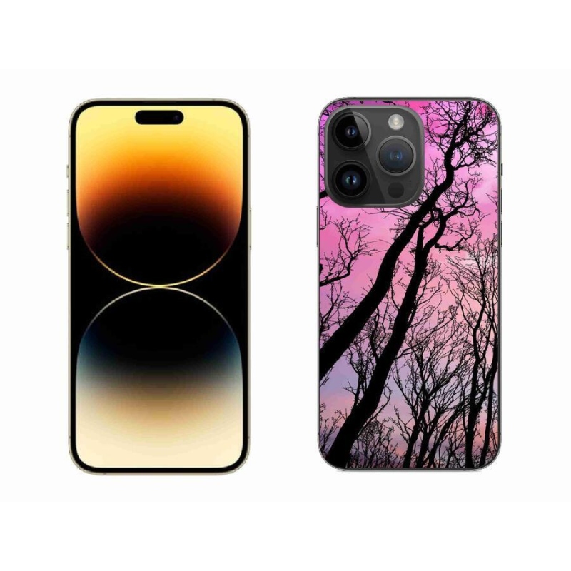 Gél tok mmCase az iPhone 14 Pro Max 6.7 készülékhez - kidőlt fák
