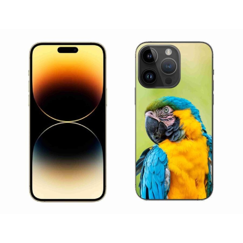 Gél tok mmCase iPhone 14 Pro Max 6.7 készülékhez - papagáj ara 2