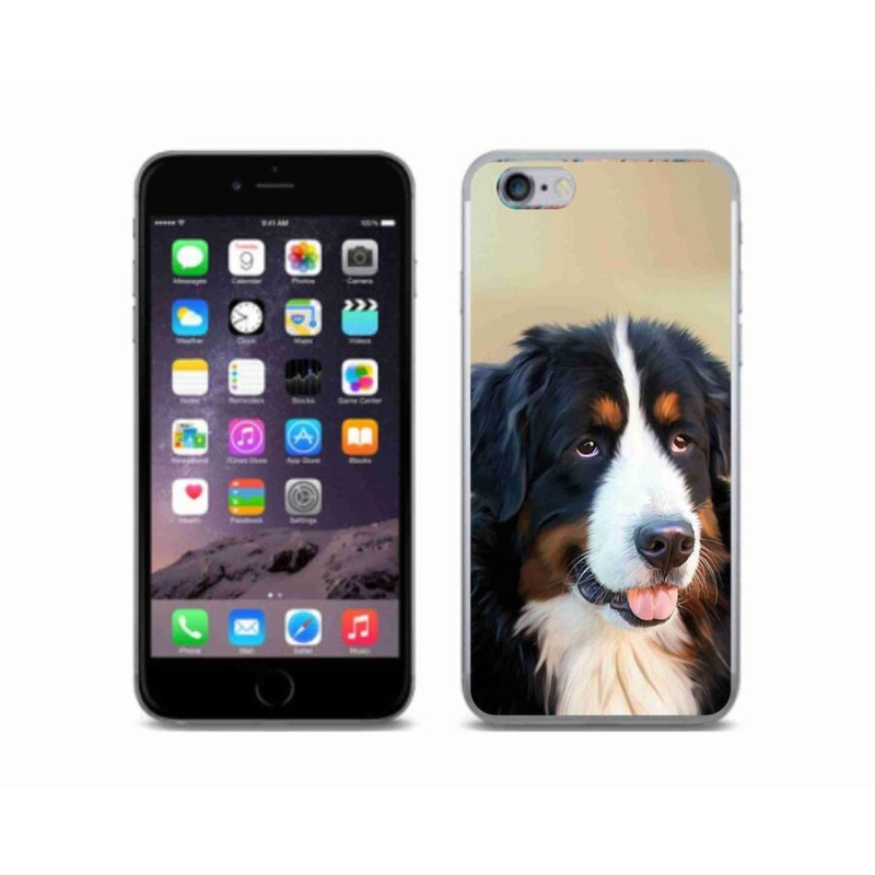 Gél tok mmCase iPhone 6/6S készülékhez - Berni hegyi kutya