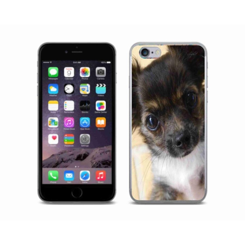 Gél tok mmCase iPhone 6/6s készülékhez - chihuahua 2