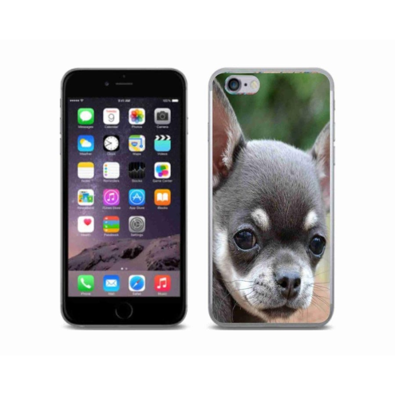 Gél tok mmCase iPhone 6/6s készülékhez - chihuahua
