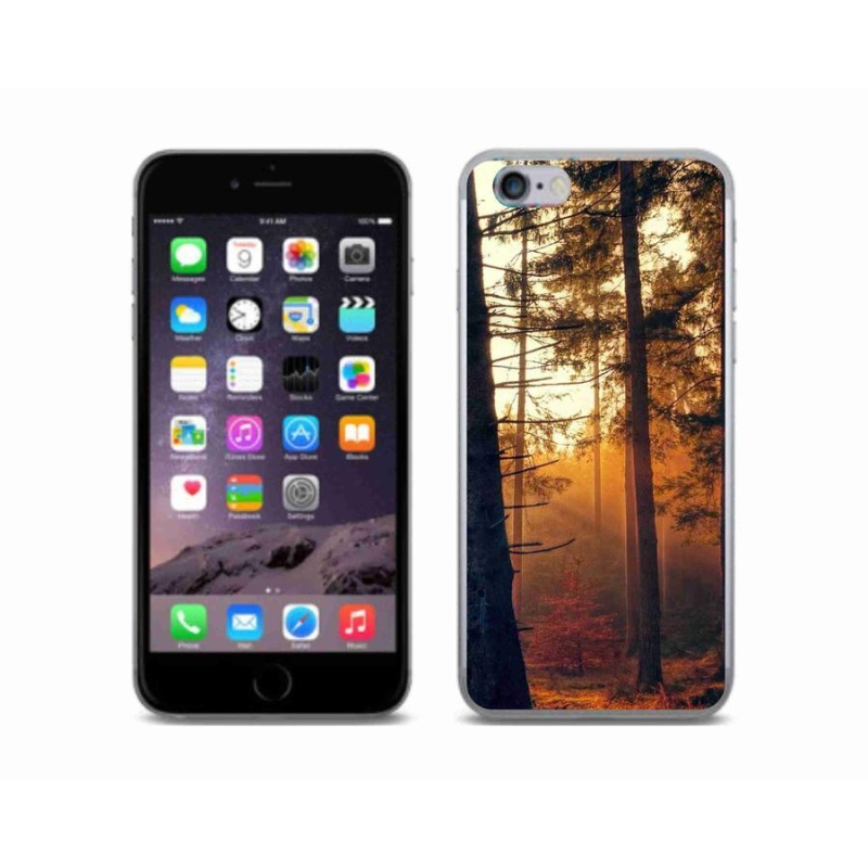 Gél tok mmCase iPhone 6/6S készülékhez - erdő
