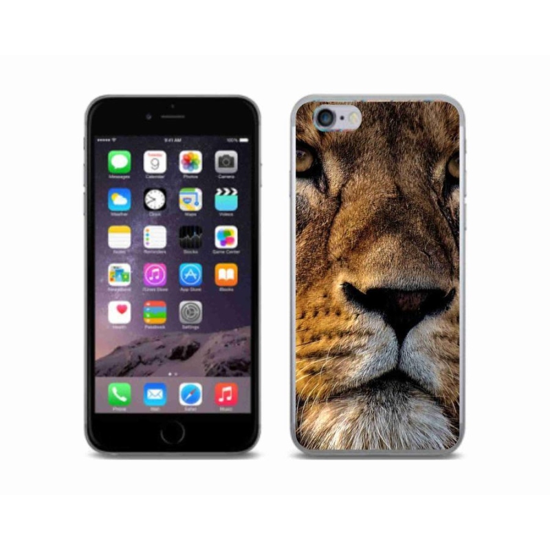 Gél tok mmCase iPhone 6/6S készülékhez - oroszlán