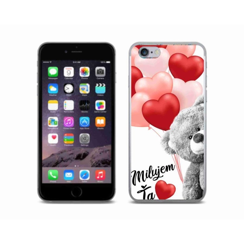 Gél tok mmCase iPhone 6/6S készülékhez - I love you