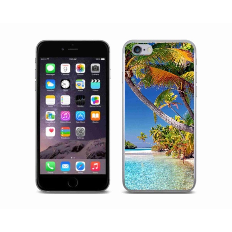 Gél tok mmCase iPhone 6/6S készülékhez - tengerparti tengerpart