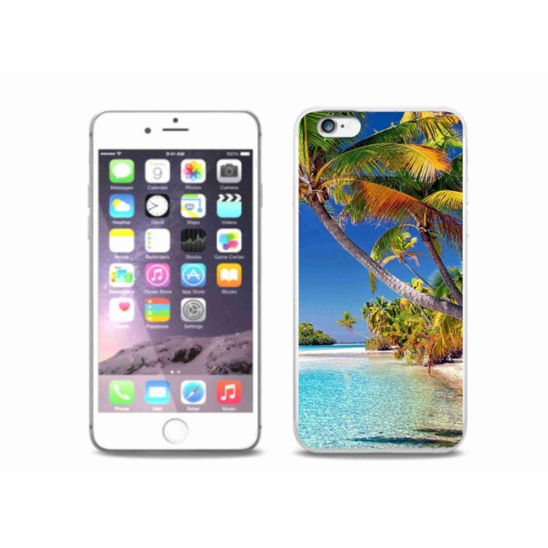 Gél tok mmCase iPhone 6/6S Plus készülékhez - tengerparti tengerpart