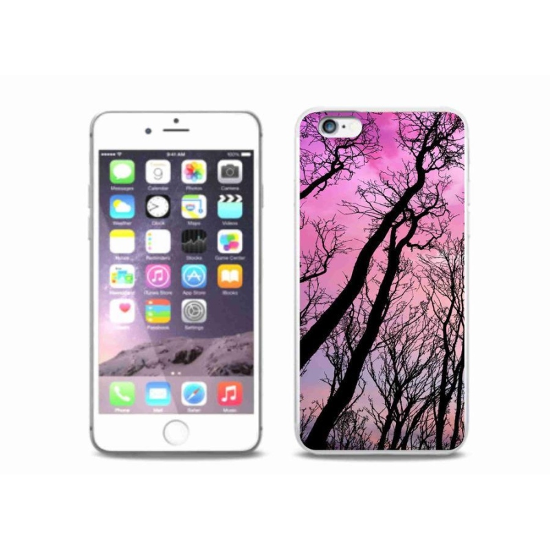 Gél tok mmCase iPhone 6/6S Plus készülékhez - kidőlt fák