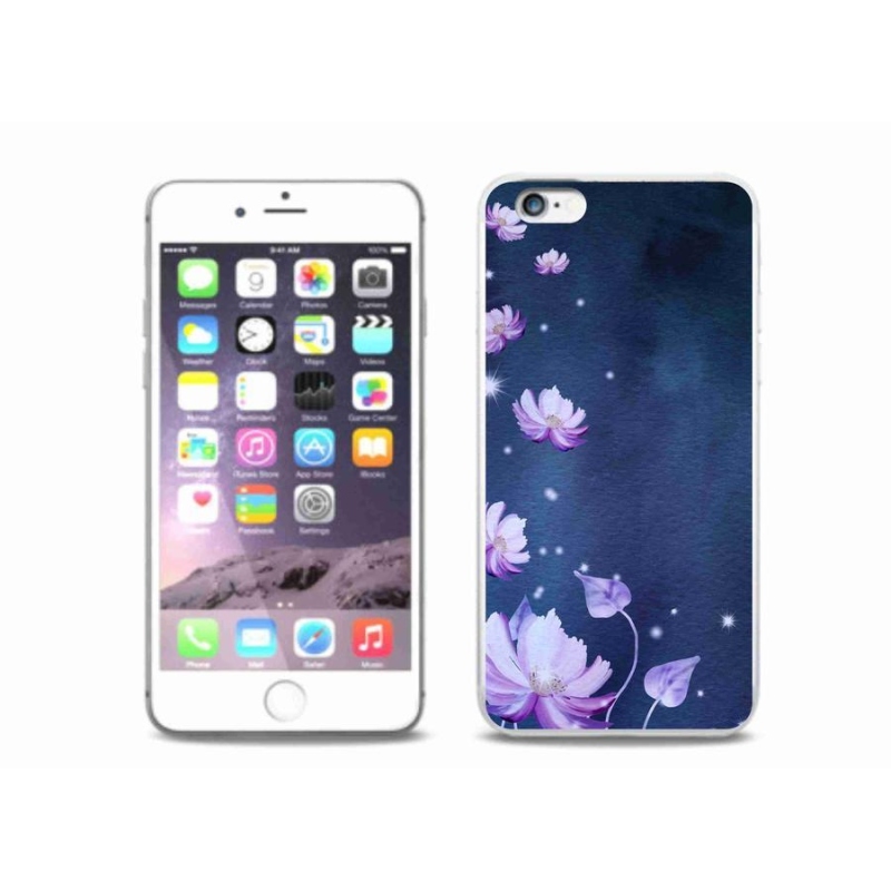 Gél tok mmCase iPhone 6/6S Plus készülékhez - hulló virágok