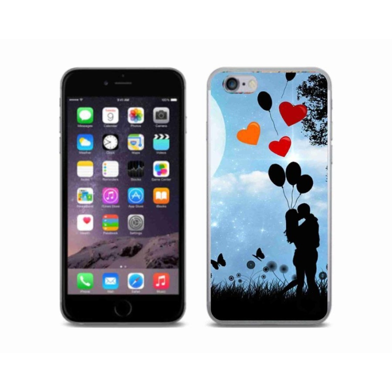 Gél tok mmCase iPhone 6/6S készülékhez - szerelmespár