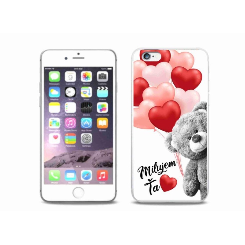 Gél tok mmCase iPhone 6 Plus/6S Plus készülékhez - I love you