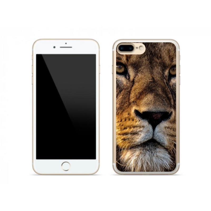 Gél tok mmCase iPhone 7 Plus készülékhez - oroszlán