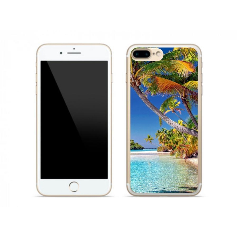 Gél tok mmCase iPhone 7 Plus készülékhez - tengerpart
