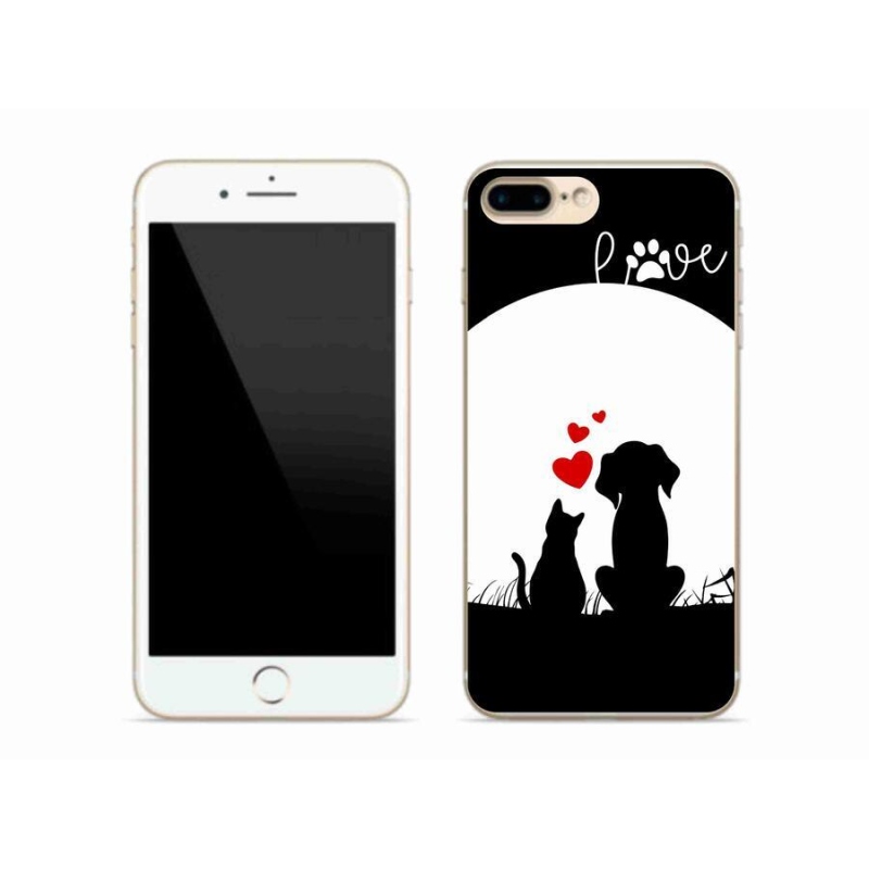 Gél tok mmCase iPhone 7 Plus készülékhez - állatszerelem