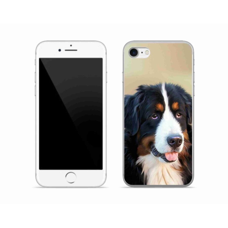 Gél tok mmCase iPhone 8 készülékhez - Berni hegyi kutya