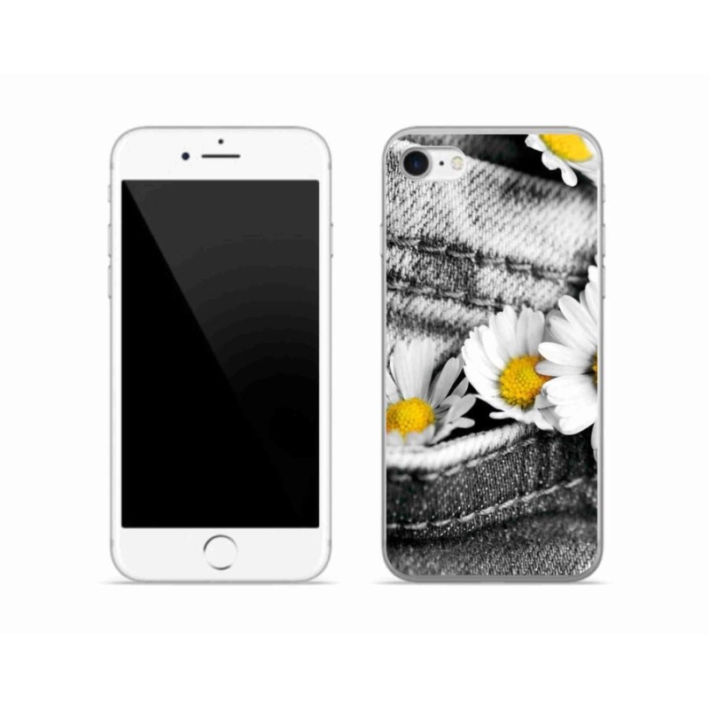 Gél tok mmCase iPhone 8 készülékhez - százszorszépek