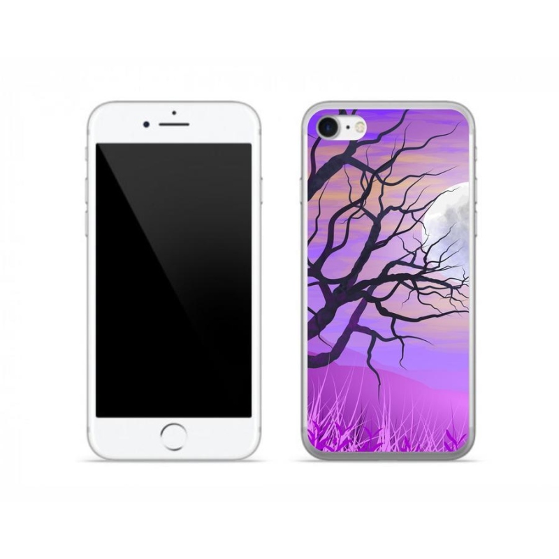Gél tok mmCase iPhone 8 készülékhez - rajzfilmes kidőlt fa
