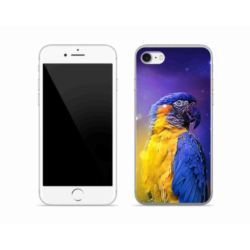 Gél tok mmCase iPhone 8 készülékhez - papagáj ara 1