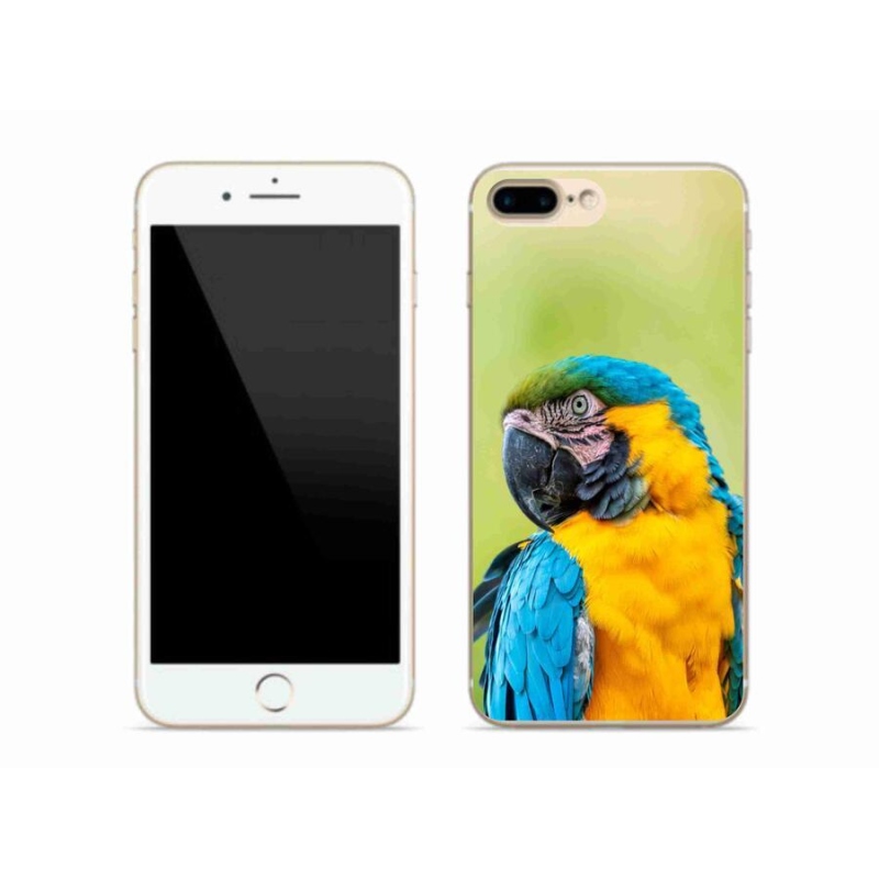 Gél tok mmCase iPhone 8 Plus készülékhez - papagáj ara 2
