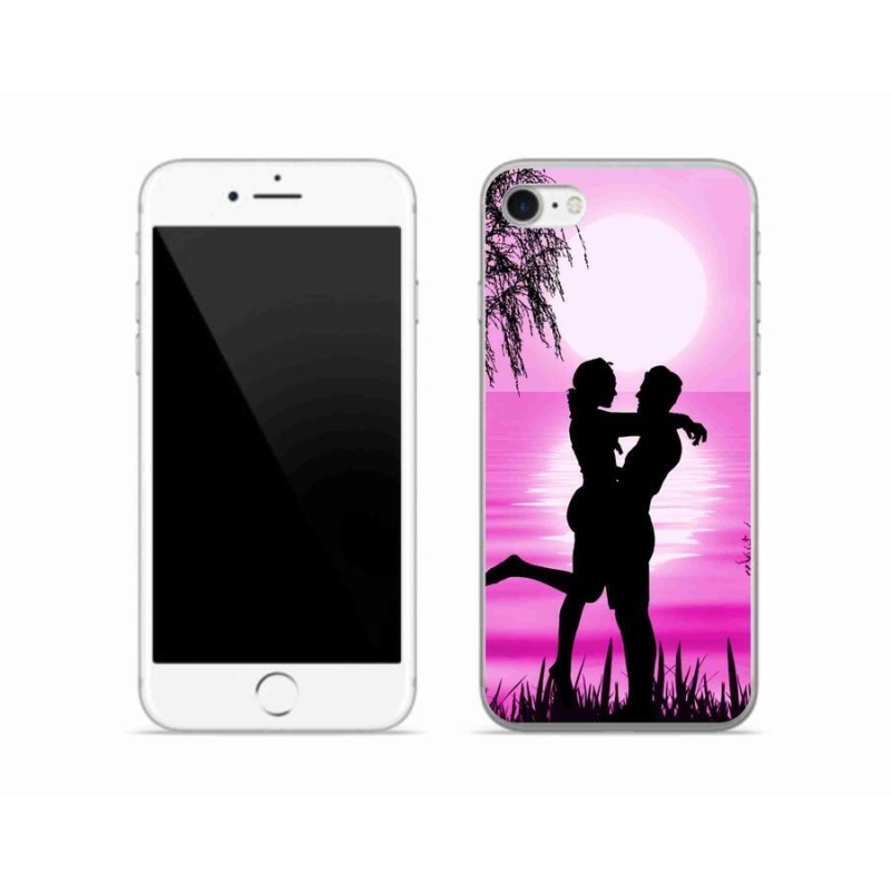 Gél tok mmCase iPhone 8 készülékhez - naplemente