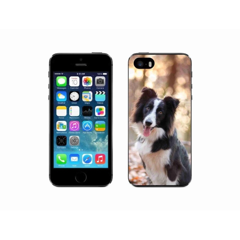 Gél tok mmCase iPhone SE (2016) - border colie 1