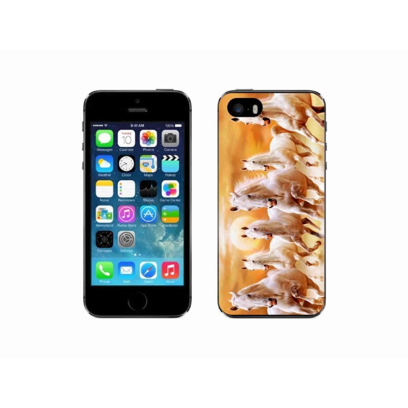 Gél tok mmCase iPhone SE (2016) - lovak 2