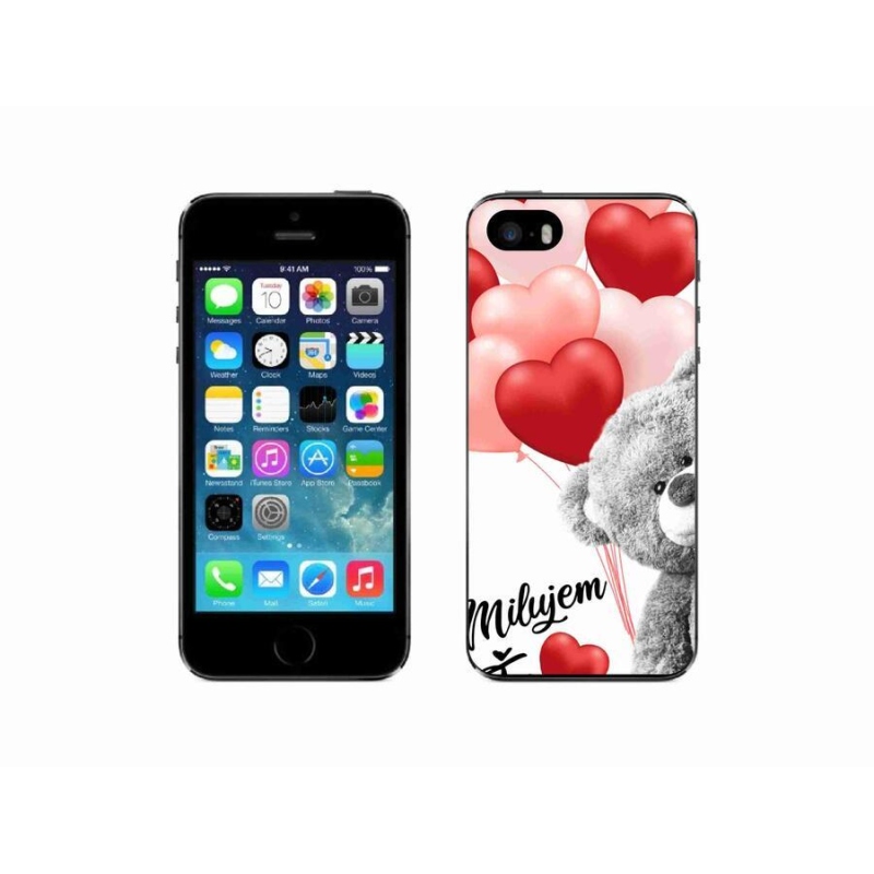 Gél tok mmCase iPhone SE (2016) készülékhez - Szeretlek