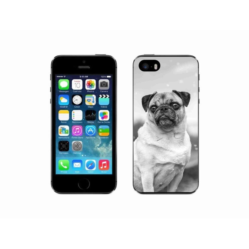 Gél tok mmCase iPhone SE (2016) készülékhez - mopsz