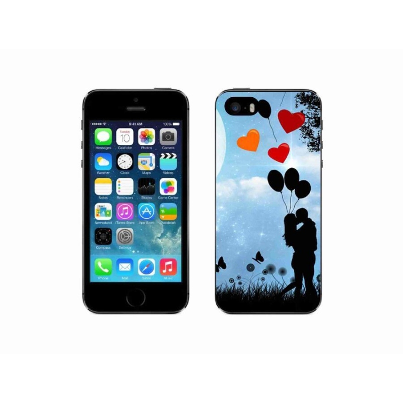 Gél tok mmCase iPhone SE (2016) - szerelmes pár
